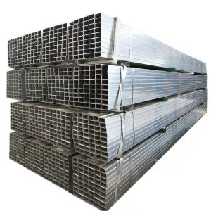 Quality Z275 Galvanized Steel Square Tube Zinc Coating Hot Rolled Q235B for sale