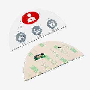 Highly Responsive PCB Membrane Keypad With PET PC PVC Material