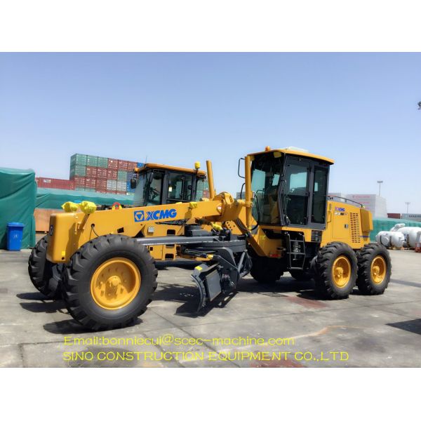 Mini Road Grading Equipment 135hp Motor Grader GR135C With Spare Parts