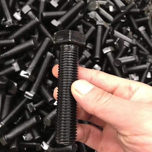 Metric High Strength Bolts DIN 931/933 Hex Bolts And Nuts Zinc 4.8/6.8/8.8/10.9/12.9