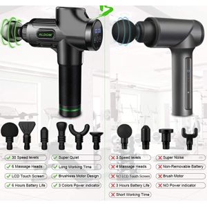 2400mAh Deep Tissue Percussion Massager For Muscle Relief