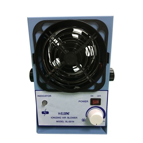 Buy Blue Color Ionizing Air Blower Machine Lightweight 40cm X 60cm Air Coverage at wholesale prices