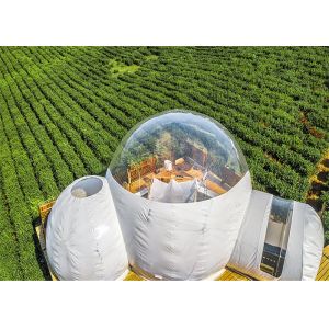 OEM 0.8mm PVC Inflatable Exhibition Tent Environmental Friendly Logo Printable