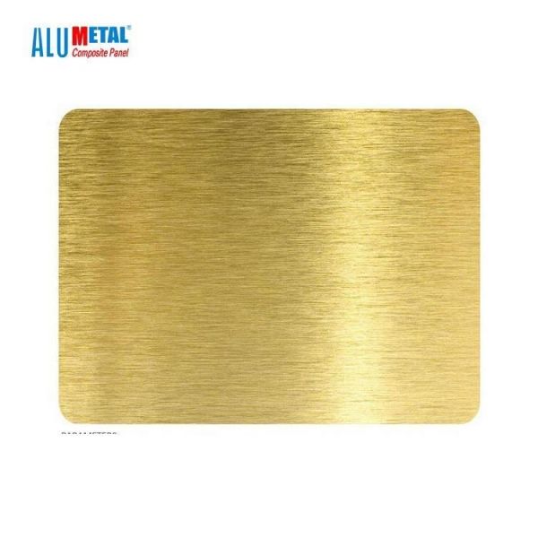 Buy 5mm PVC Brushed Aluminum Composite Panel Sheet AA3003 Nacreous at wholesale prices