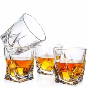 Custom Logo Whiskey Cup Twist Tumbler Glasses Wine Blanks Espresso Sublimation