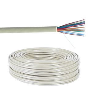 Solid PVC Insulation 14xAWG24 CPR Eca Alarm Cable for Communication Installation