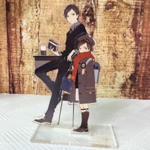 Anime figure offset Printing Acrylic stand; Customized CNC cutting acrylic