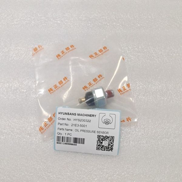 Buy Excavator Spare Parts Oil Pressure Sensor 21E3-5001 21E6-10430 For R140LC-7 R210LC7 at wholesale prices