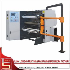 Double - shaft Polyster Plastic Film slitting machine with CE Certificate