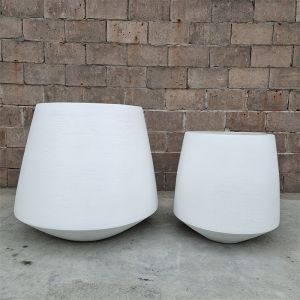 Fiber Clay Planter For Business Needs Durable And Stylish