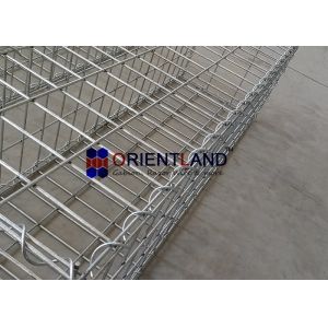 2m×1m×1m Pvc Coated Welded Gabion Baskets Sloped Backyard Landscaping Mesh 5.0mm