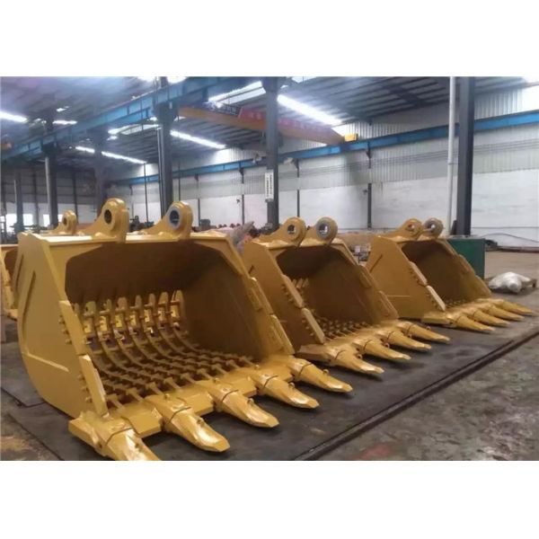 Buy Durable Excavator Digging Bucket Digger Attachments For Hard Soil / Sand at wholesale prices