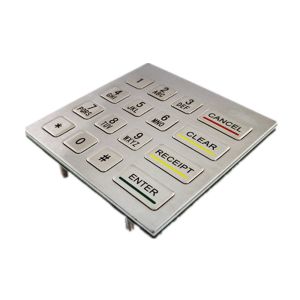 Waterproof Stainless Steel Numeric Keypad Windows/Linux Compatible