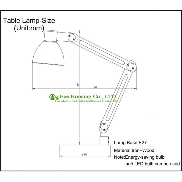 flexible led Table lamp indoor residential folding led desk lamp lights household fixtures Led lighting