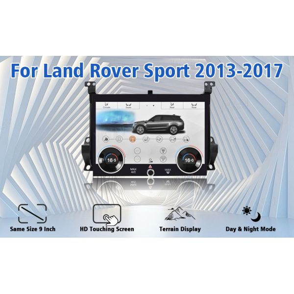 New Upgrade 10.4 Inch AC Panel For Range Rover Sport L494 2013-2017 Air Condition Board Climate Control Car Radio Touch