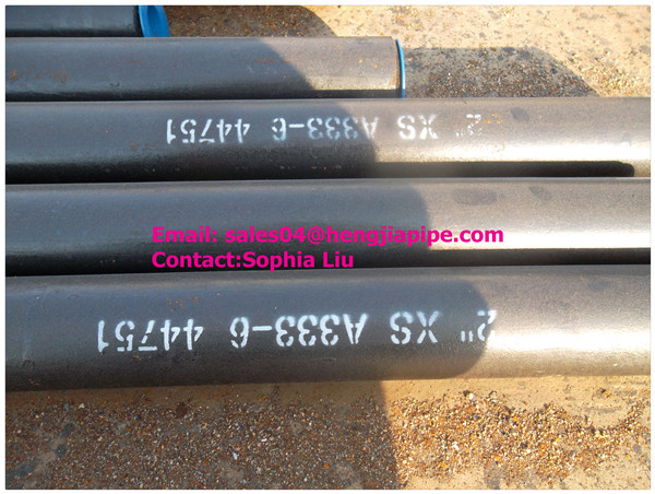 Buy 2'' XS A333-6 seamless pipes with plastic caps at wholesale prices