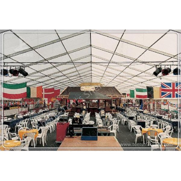 Solid ABS Wall Frame Aluminium Frame Tents Big Marquee Hire For Supermarket