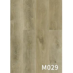 0.3mm SPC Flooring Fire Retardant Noise Prevention Waterproof Stone Brown GKBM