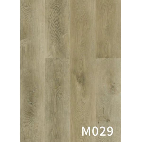 0.3mm SPC Flooring Fire Retardant Noise Prevention Waterproof Stone Brown GKBM LS-M029