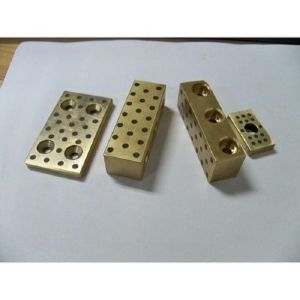 Brass Embedded Oilless Wear Plate High Hardness For Steam Locomotive Production