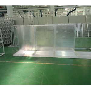 Aluminium Alloy 6082-T6 Mojo Concert Crowd Control Barriers Foldable