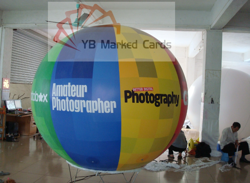 Reusable Inflatable Advertising Helium Balloon For Festival Parties