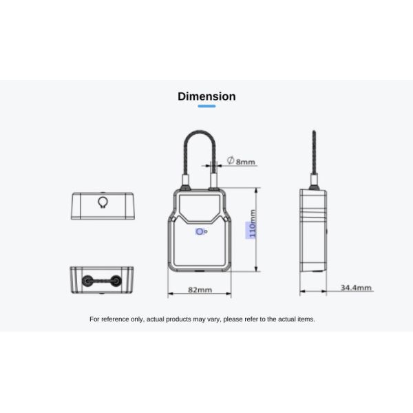 Jointech Jt709 Intelligent Bluetooth Lock for Logistics & Fuel Transport Monitoring