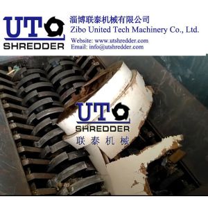 double shaft shredder/ Cardboard barrel shredder/ wooded barrel shredder/
