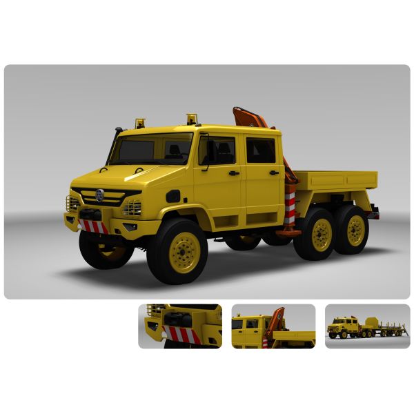 Buy 136 KW Transport Semi Trailer Pipeline Repair Vehicle Maintenance Underground Pipeline at wholesale prices