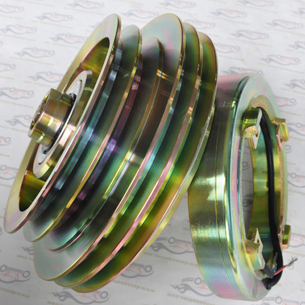 260210 2a2b Lang Electromagnetic Clutch Fk40 Bizter 4nfcy Air Compressor Bus Ac Clutch Pulley Bus Air Condition