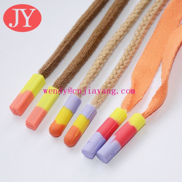 Jiayamg Shoelace Charm Custom Special Designs Cheap Flat Plastic Clips Shoelace