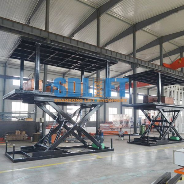 3T 3M Double Deck Hydraulic Car Lift For Home Garage