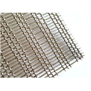 Frame Design Woven Type Stainless Steel Wall Divide Fabric Wire Mesh In Stock