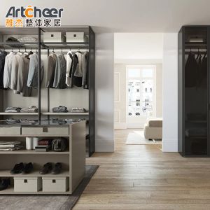 Customized Walk in Wardrobes in Complete Set for Luxury Bedroom Resorts