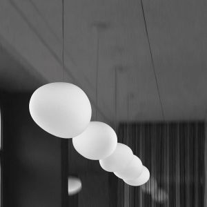 Modern Pebble Pendant Light Italy Foscarini Gregg Hanging Lamp(WH-GP-85)