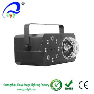 China BALL, Strobe/Chase and Laser effect with 6 x 3W RGBWAV LED’s + 8 x 1W RGBA LED’s + Red & Green Lasers on sale