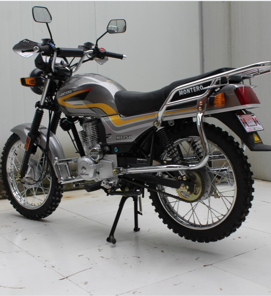 Classic 150cc Street Legal Motorcycle 8.5Kw / 8000Rpm Enduro Street Bike