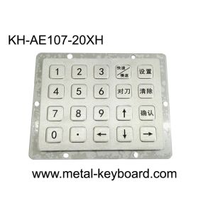 Quality 20 Keys 4x5 Layout Matrix SS Keypad 107x86mm For Gas Station for sale