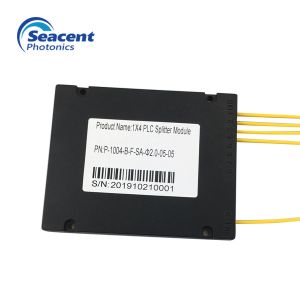 Networks 1X4 PLC Optical Splitter For FTTH Solution