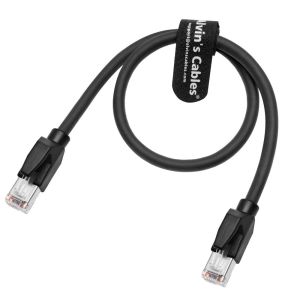 Alvin's Cables Industrial Cat6 Profinet Cable 1ft High Flex Shielded