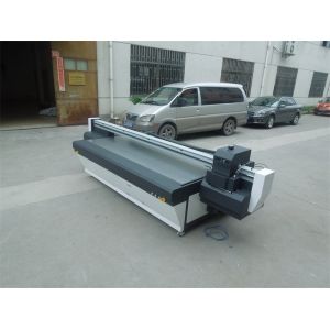 Steel Frame UV LED Printing Machine Automatic Digital Flatbed Printer