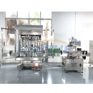 Stainless Steel Cream Lotion Filling Machine