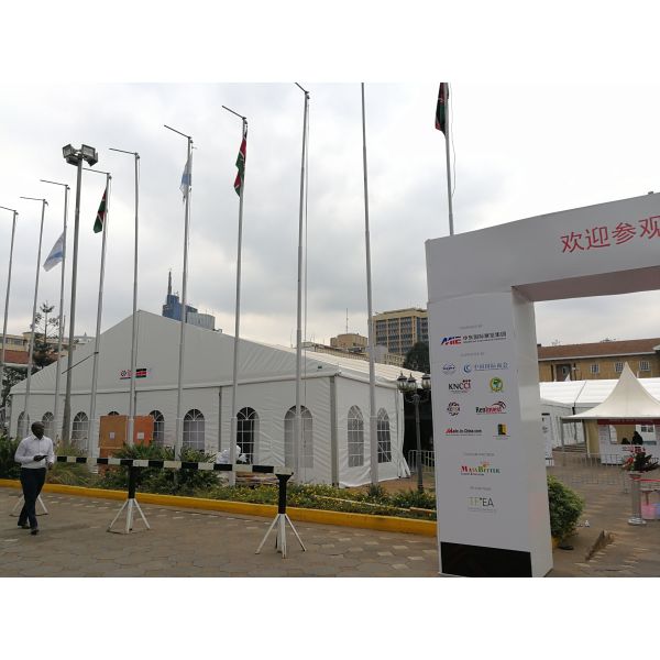 Temporary Clear Span 15x35m Outdoor Event Tents With Side Flaps