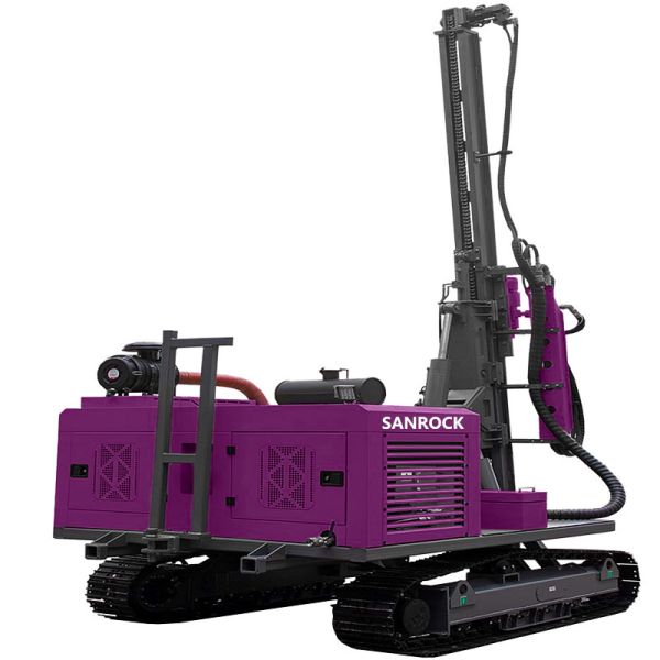 Hydraulic Pile Driver Photovoltaic Pile Drilling Machinery Solar Pile Driver Machine