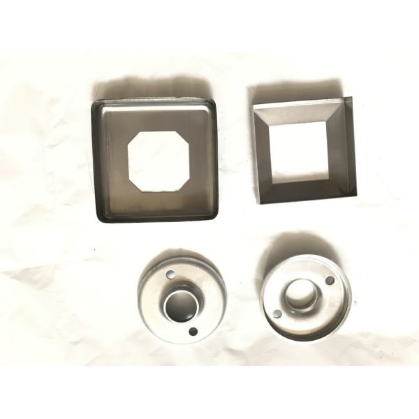 Buy Customized Ss Deep Drawn Cover And Caps Aluminum Polishing Finish at wholesale prices