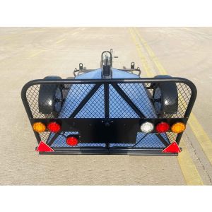 Galvanized Single Motorcycle Trailer Customized Motorcycle Cargo Trailer