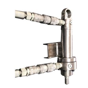 Custom Telescopic Hydraulic Cylinder 50mm Bore 100mm Stroke