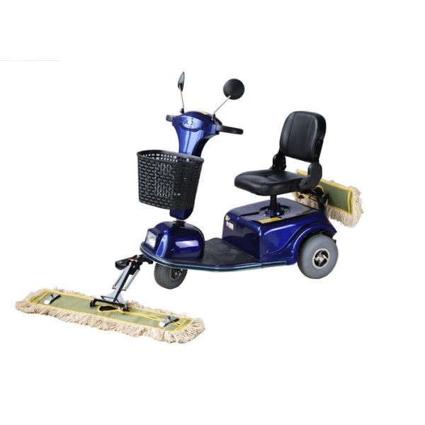 BS3900 Plastic Floor Cleaning Dust Cart Scooter Handle Speed Control