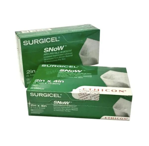 Buy Surgicel SNoW™ Absorbable Hemostat - Non-Woven, Oxidized Regenerated Cellulose at wholesale prices