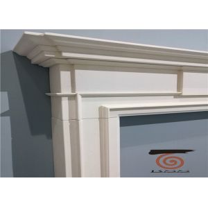 Marble Fireplace Surround White Marble Fireplace Surround 54”X45”X10”